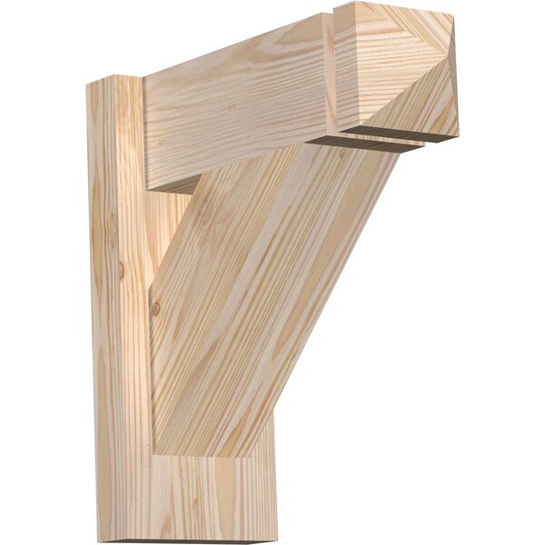 Ekena Millwork Traditional Arts & Crafts Smooth Outlooker, Douglas Fir, 5 1/2"W x 14"D x 14"H OUT06X14X14TRA03SDF - main